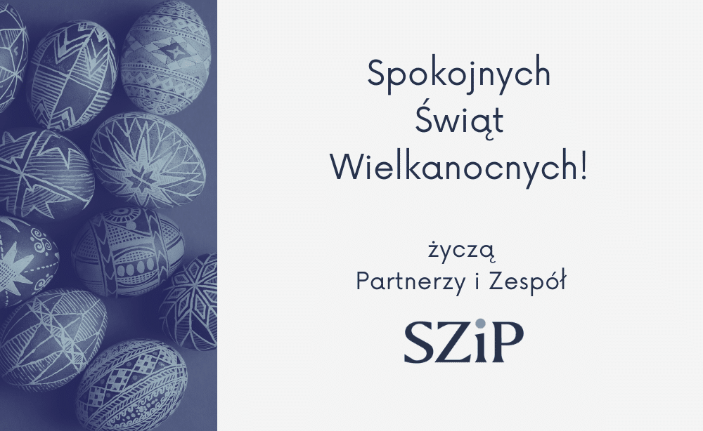Spokojnych Świąt Wielkanocnych!
