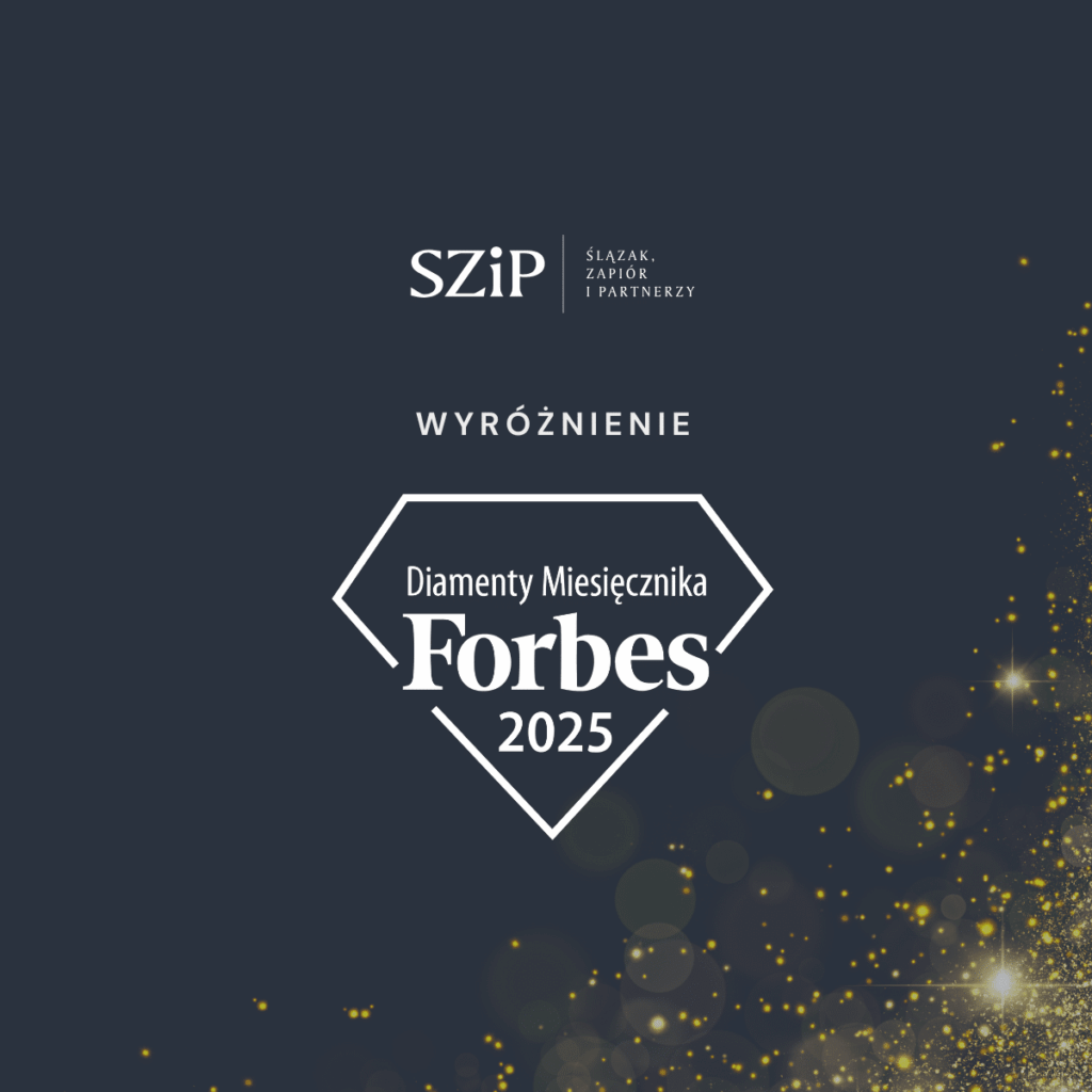 Kancelaria SZiP laureatem „Diamentów Forbesa”