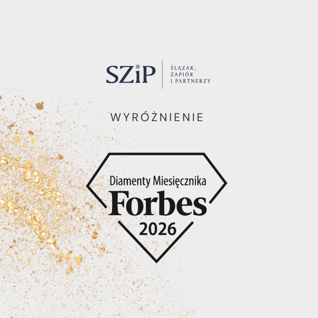 Kancelaria SZiP ponownie w gronie Diamentów Forbesa!